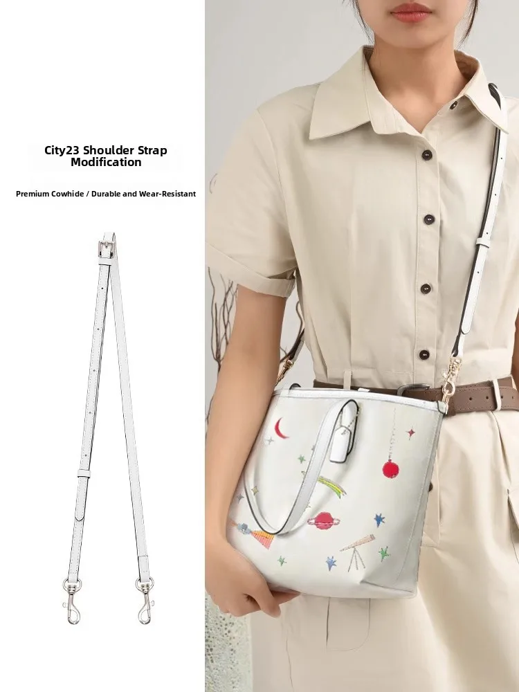 Ci23 Glacier White Floral oulder Strap Tote Bag Crossbody Inner Bag Strap Upade Accory Summer 2024
